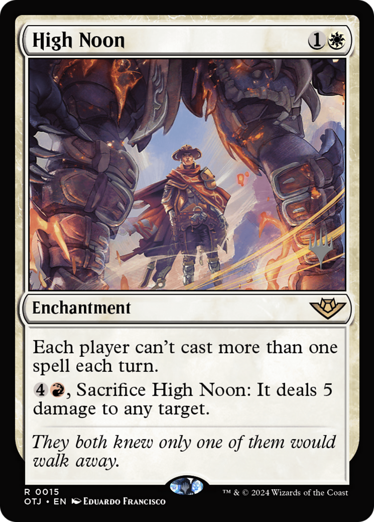 High Noon (Promo Pack) [Outlaws of Thunder Junction Promos]
