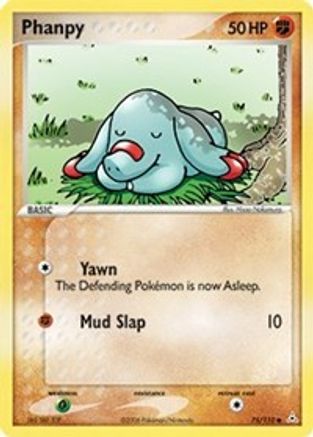 Phanpy 075/110/110 - Common - Reverse Holofoil