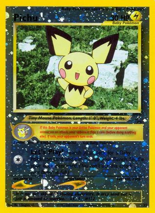 Pichu 035/53/53 - Promo - Reverse Holofoil