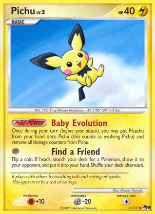 Pichu 011/17 - Uncommon