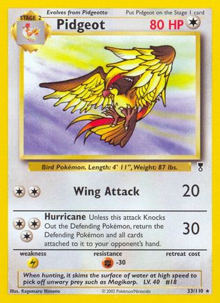 Pidgeot 033/110 - Rare