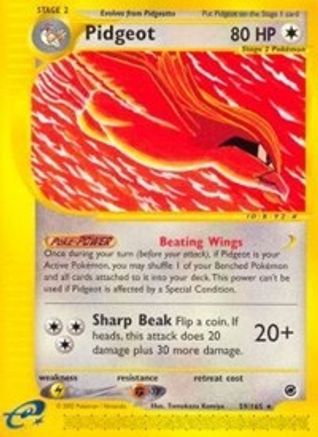 Pidgeot (59) 059/165 - Rare