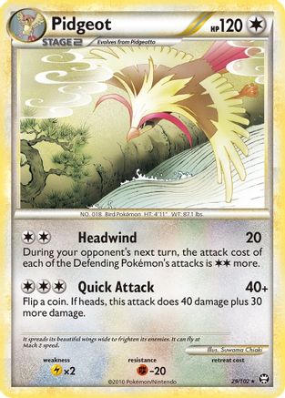 Pidgeot 029/102 - Rare
