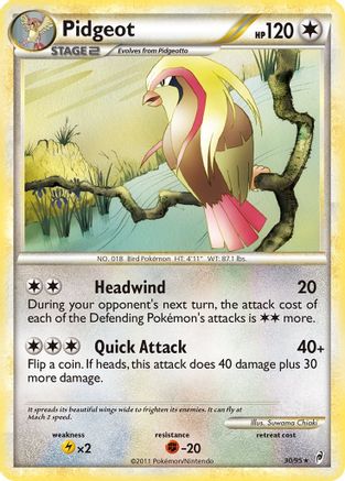 Pidgeot 030/95 - Rare