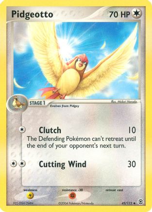 Pidgeotto 045/112/112 - Uncommon