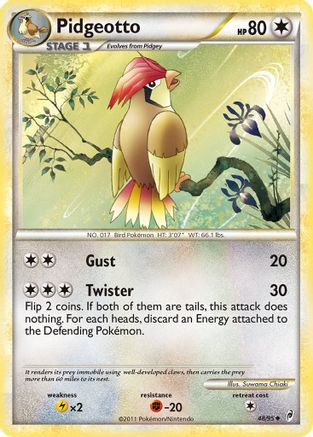 Pidgeotto 048/95/95 - Uncommon