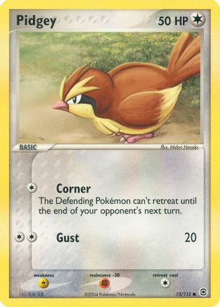 Pidgey 073/112/112 - Common