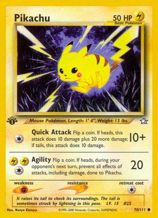 Pikachu 070/111/111 - Common - Unlimited