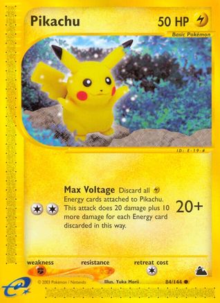 Pikachu 084/144 - Common