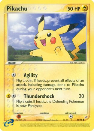 Pikachu 043/95/95 - Common