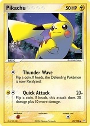 Pikachu 078/110/110 - Common