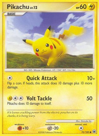 Pikachu 070/100/100 - Common