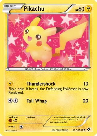 Pikachu RC7/RC25/113 - Uncommon - Holofoil