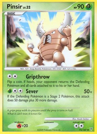 Pinsir 075/147 - Uncommon