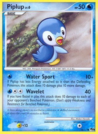 Piplup 016/017/17 - Common
