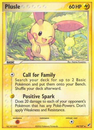Plusle 044/107 - Uncommon