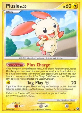 Plusle 036/132 - Rare