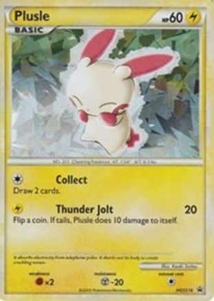 Plusle HGSS16/25 - Promo - Holofoil
