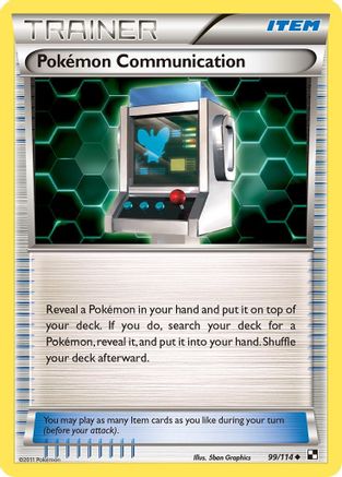 Pokemon Communication 099/114/114 - Uncommon