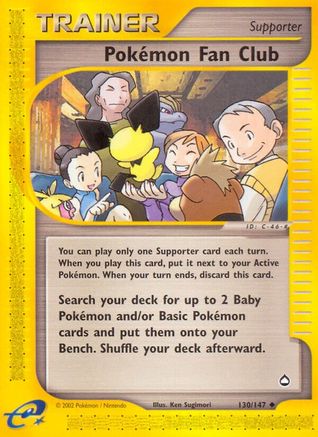 Pokemon Fan Club 130/147/147 - Uncommon