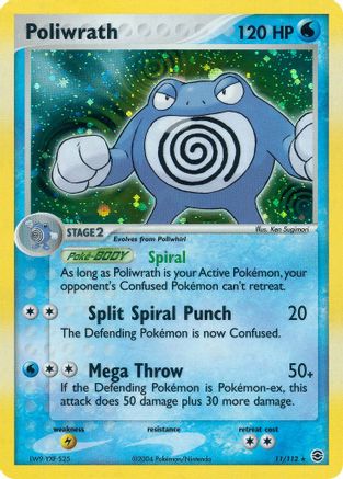 Poliwrath 011/112 - Holo Rare - Holofoil