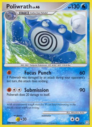 Poliwrath 035/146 - Rare