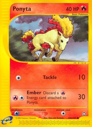 Ponyta 102/147 - Common