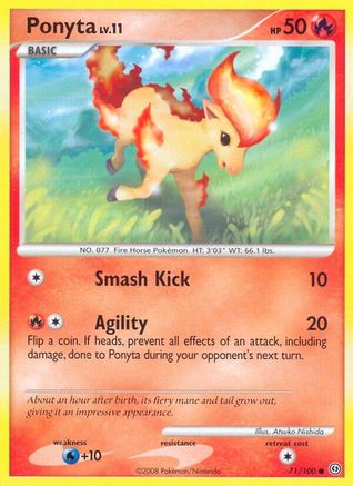 Ponyta 071/100 - Common