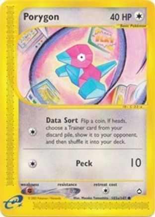 Porygon (103b) 103b - Common