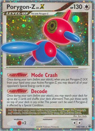 Porygon-Z LV.X 100/100 - Ultra Rare - Holofoil