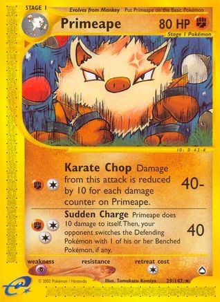 Primeape 029/147 - Rare