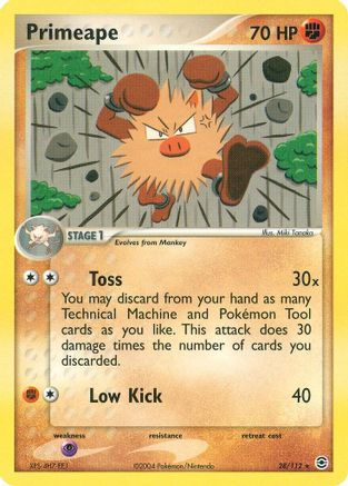 Primeape 028/112/112 - Rare