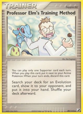 Professor Elm's Training Method 089/115/115 - Uncommon