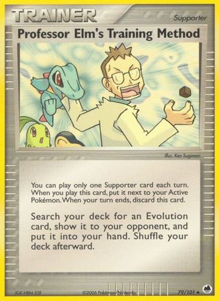 Professor Elm's Training Method 079/101/101 - Uncommon - Reverse Holofoil