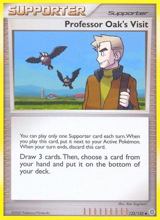 Professor Oak's Visit 122/132 - Uncommon
