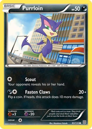 Purrloin (83) 083/135 - Common