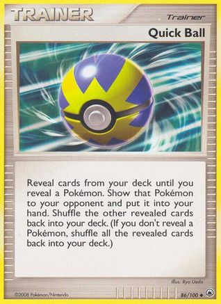 Quick Ball 086/100 - Uncommon