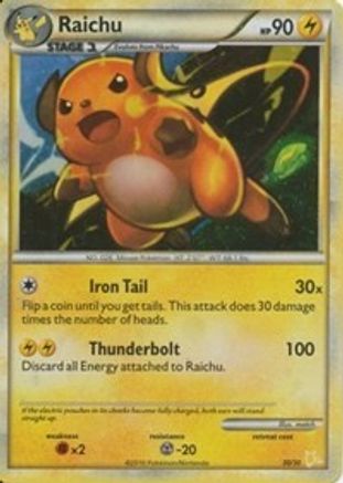 Raichu (#30 Holo) 030 - Common - Holofoil