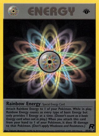 Rainbow Energy (80) 080/82/82 - Rare - 1st Edition