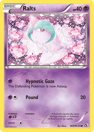 Ralts RC8/RC25/113 - Common - Holofoil