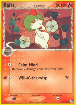 Ralts (Delta Species) 061/101/101 - Common - Reverse Holofoil