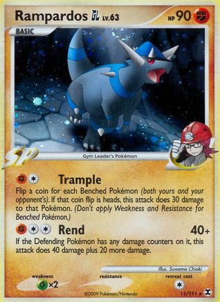 Rampardos GL 011/111 - Holo Rare - Holofoil