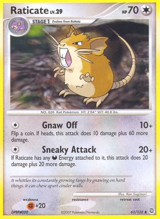 Raticate 061/132 - Uncommon