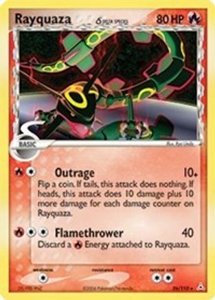 Rayquaza 026/110/110 - Rare - Reverse Holofoil