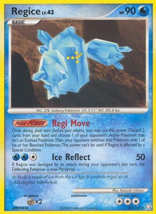 Regice 036/146 - Rare