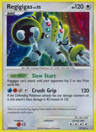 Regigigas (15) 015/146 - Holo Rare - Holofoil