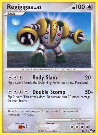 Regigigas 004/17 - Rare