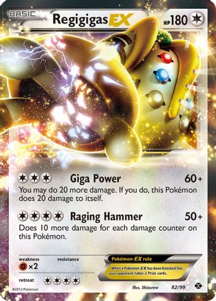 Regigigas EX 082/99 - Ultra Rare - Holofoil
