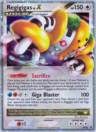 Regigigas LV.X DP30/56 - Promo - Holofoil