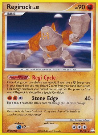 Regirock 038/146 - Rare
